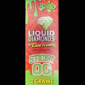 Liquid Diamond’s 2-gram Rosin Disposable Sticky OG